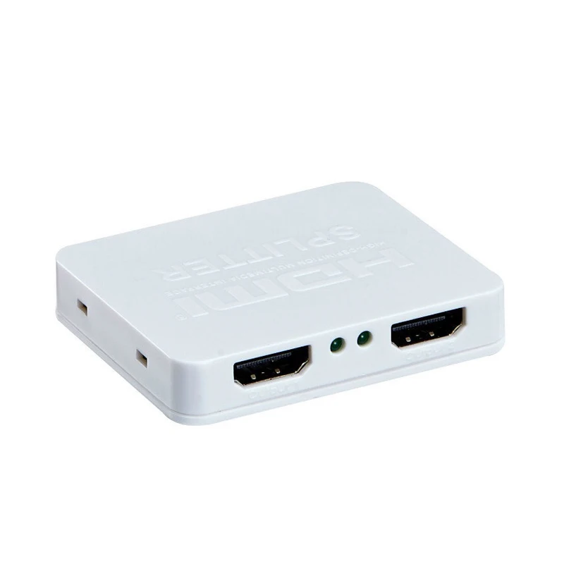 Новый hdmi сплиттер 1x2 усилитель 1080P видео для HDTV DVD PS3 с розничной коробкой