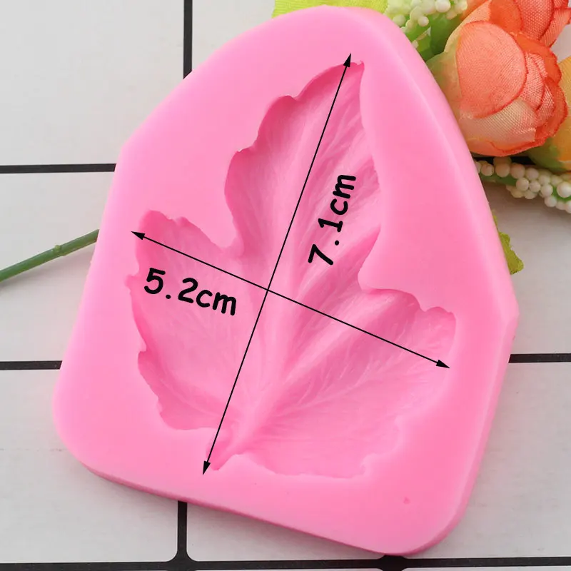 Силиконовая форма кленового листа для помадки инструменты украшения торта