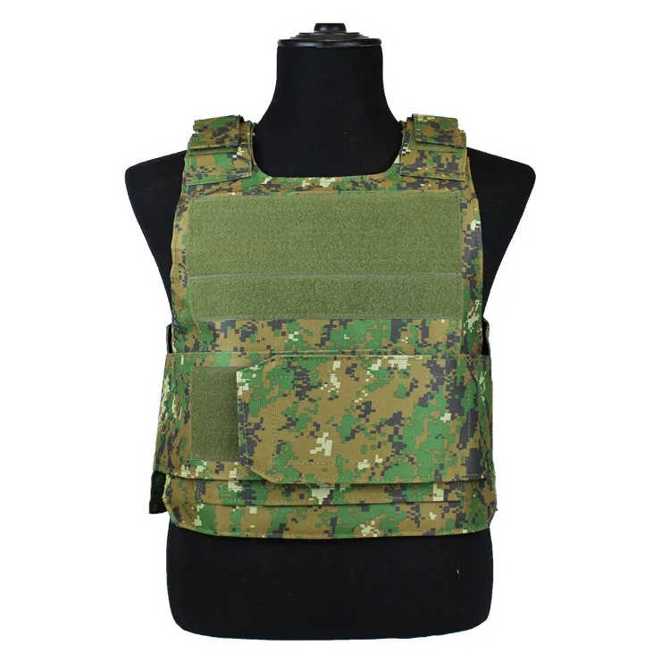 Woodland digital Тактический жилет военный Molle Armor Plate жилет страйкбол Перевозчик жилет камуфляж лесной охотничий защитный жилет боевой cs жилет - Цвет: Woodland digital
