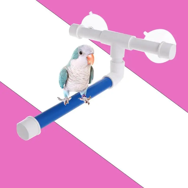 Pet Parrot птица стоящая платформа настенная полка-стеллаж для ванной душевая