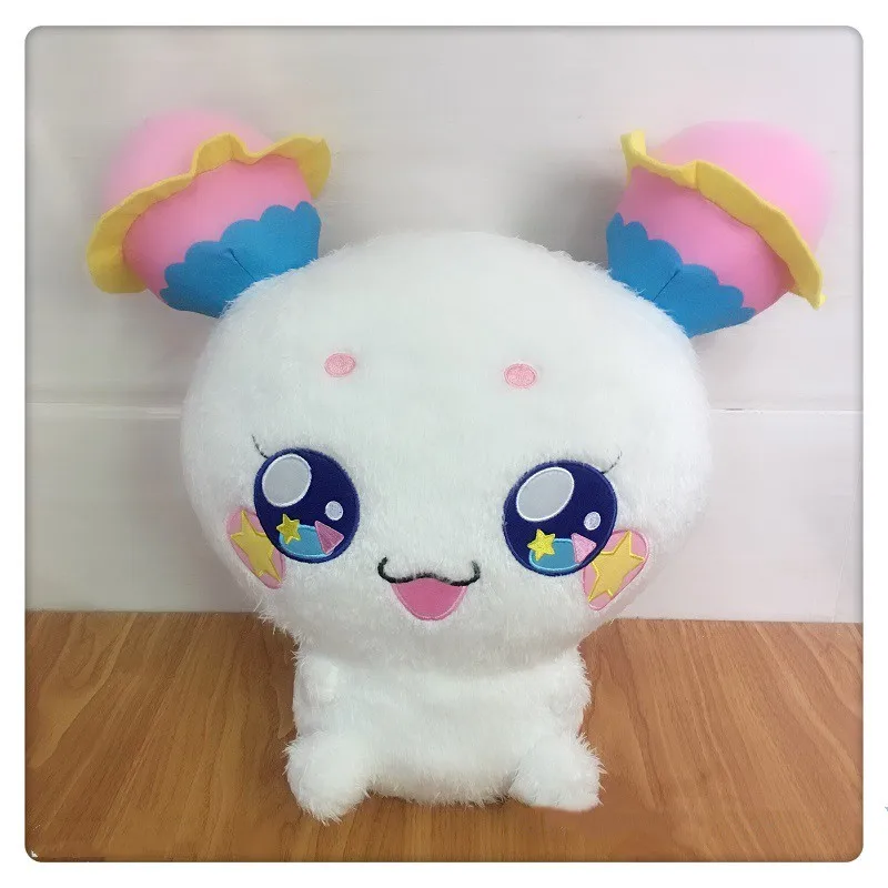 Новая звезда Мерцание Precure очень большая мягкая игрушка мягкая плюшевая Fuwa Япония 35 см большой подарок