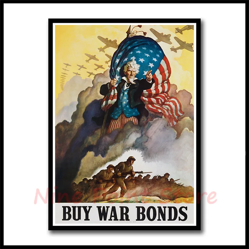 Новые бумажные плакаты с белым покрытием времен Второй мировой войны лениниста