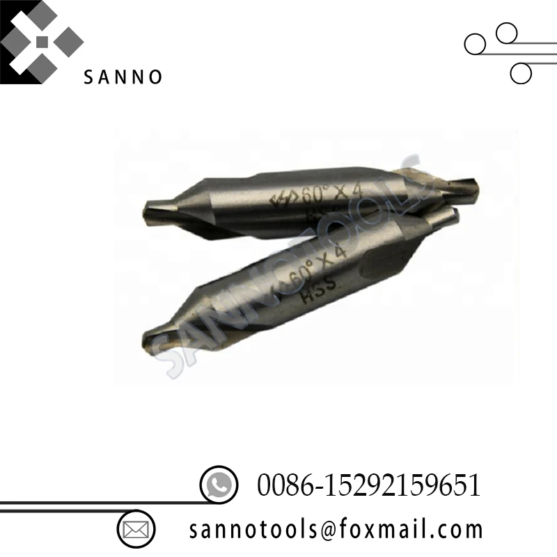10 PCS 60 Degree High quality ISO standard Hss Type B Centre Drill to drill a hole use for spot drilling | Инструменты