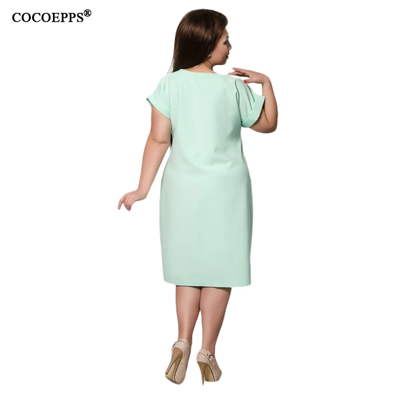 CACNCUT 4XL 5XL 6XL плюс размеры цветочный принт для женщин платья лето 2018 г. Элегантный