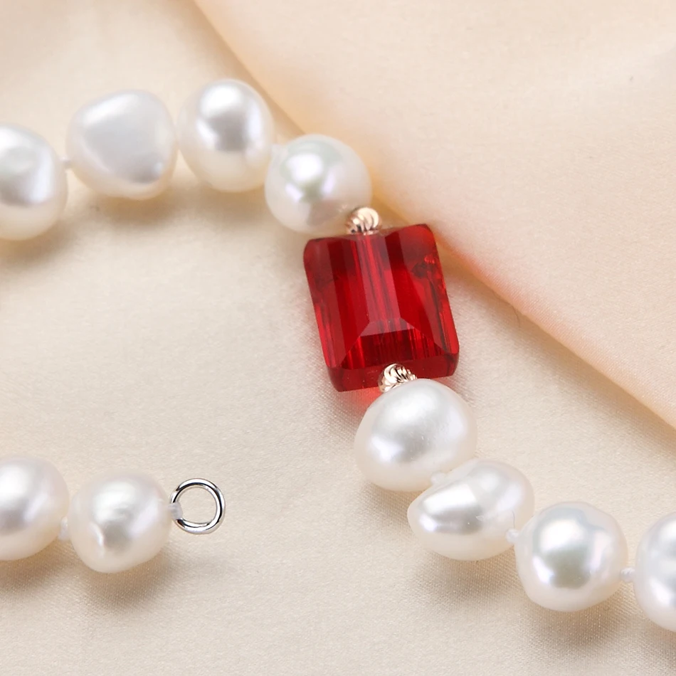 2017 специальное предложение 7-8 мм белый барокко натуральный пресноводный жемчуг