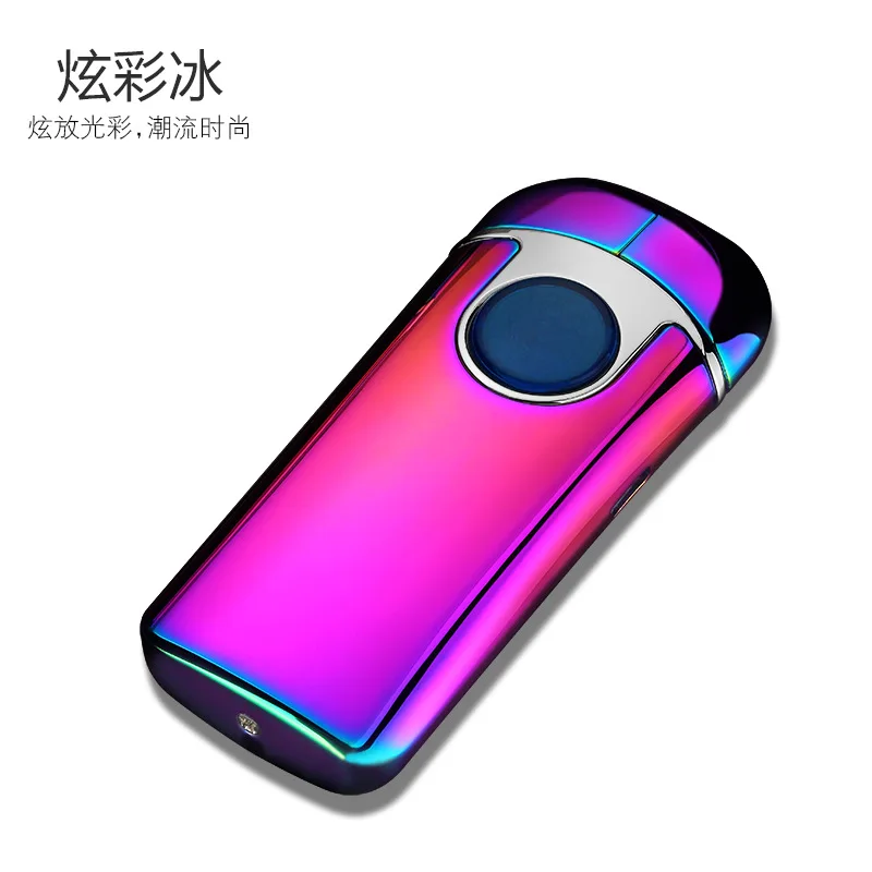 Электрическая Usb перезаряжаемая двухдуговая плазменная зажигалка светодиодные