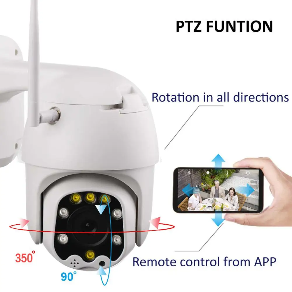 1080P 2MP PTZ IP камера наружная Onvif 30X ZOOM водонепроницаемая Мини скоростная купольная камера 2MP 50 M P2P ночное видение CCTV камера безопасности