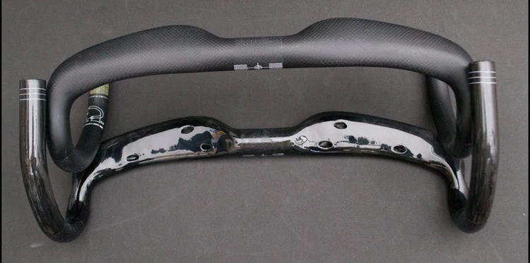 УГЛЕРОДНЫЙ руль для дорожного велосипеда ручки изогнутый углеродный 3K UD матовый