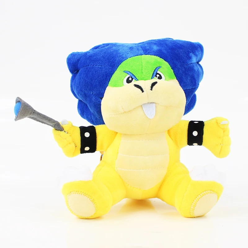 14-40 см Koopa плюшевые игрушки из мультфильмов Боузер кукла маленький Бадди Super Mario Bros Луиджи Йоши Венди Ларри булочка Pom Охотники за привидениями
