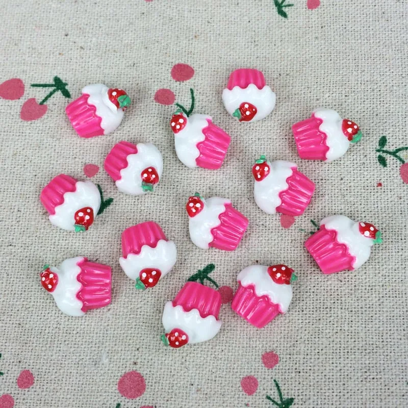 10 шт. кабошон из полимерной смолы плоская спина Каваий сделай сам полимерное