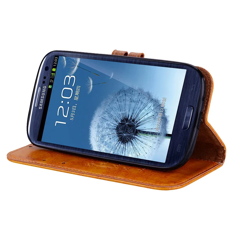 Роскошный чехол-книжка для samsung Galaxy S3, кожаный чехол-кошелек для samsung S3, чехол для Galaxy I9300 Neo i9301 Duos i9300i, чехол для телефона