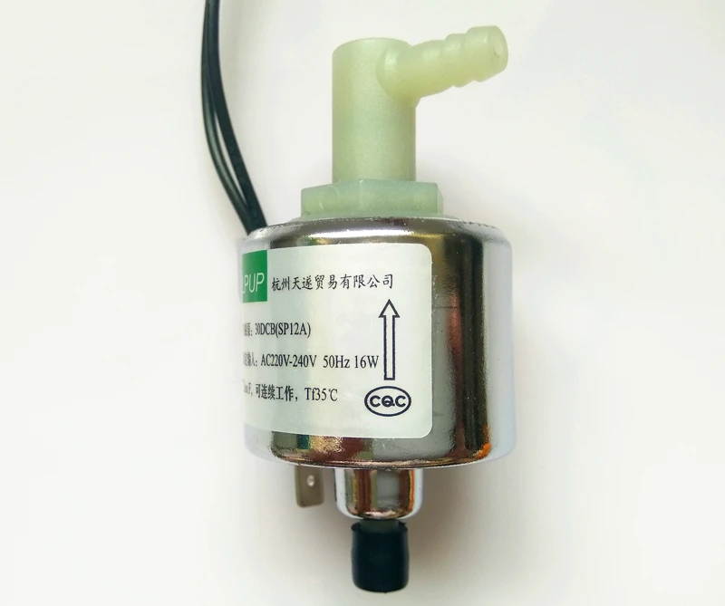 Миниатюрный магнитный насос Модель 30DCB(SP12A) мощность AC220V230V240V50HZ16W