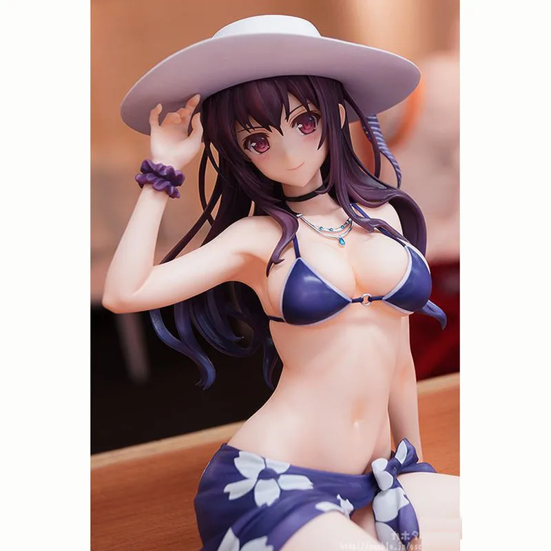 Сексуальная аниме фигурка Misaki Kurehito Kasumigaoka купальные костюмы Utaha Ver. ПВХ Коллекция