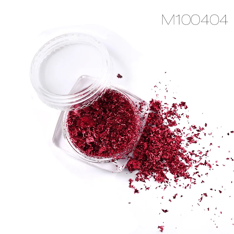 M100404 ROSALIND 1 шт. Блестящий Galaxy блеск для ногтей волшебный эффект порошки для ногтей Маникюр для ногтей Гель-лак хромированные пигментные украшения - Цвет: M100404