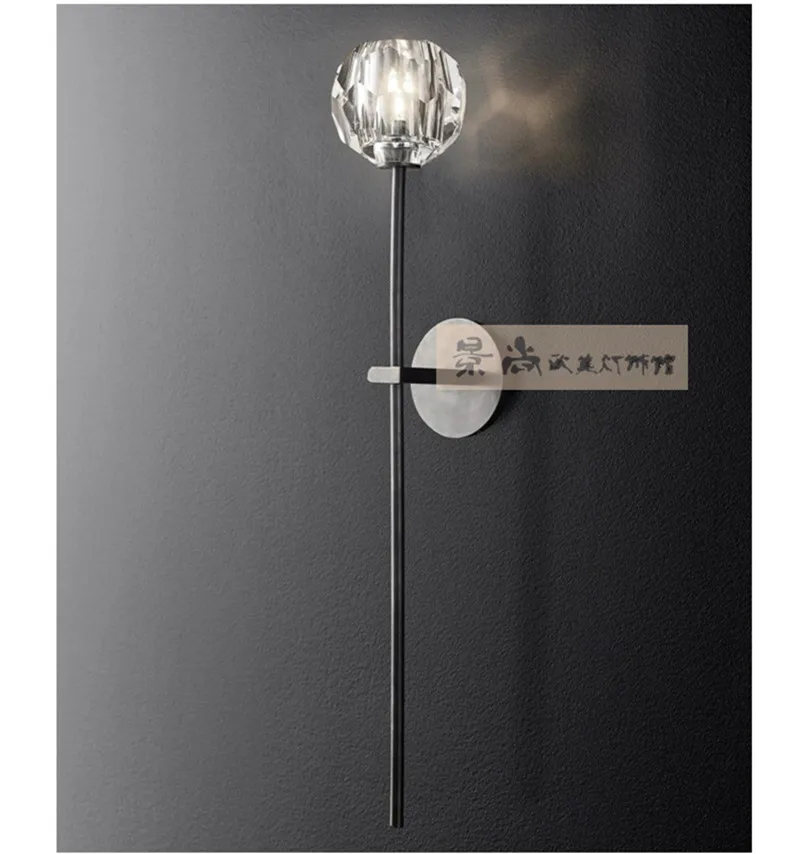 Витрина Большой Хрустальный шар бра Led картина свет гостиной настенный