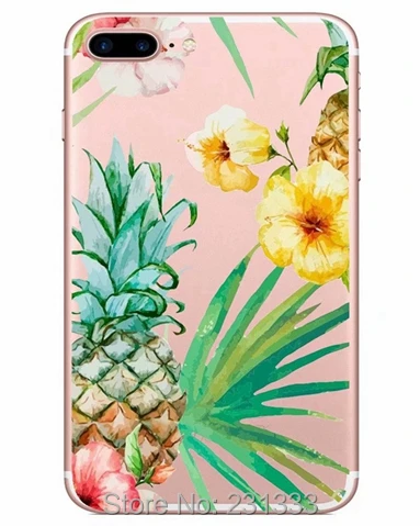 Мягкий чехол из ТПУ C-ku 3D с мультяшным кроликом для Iphone X 8 7 PLUS I7 6 6S SE 5 5S листьями
