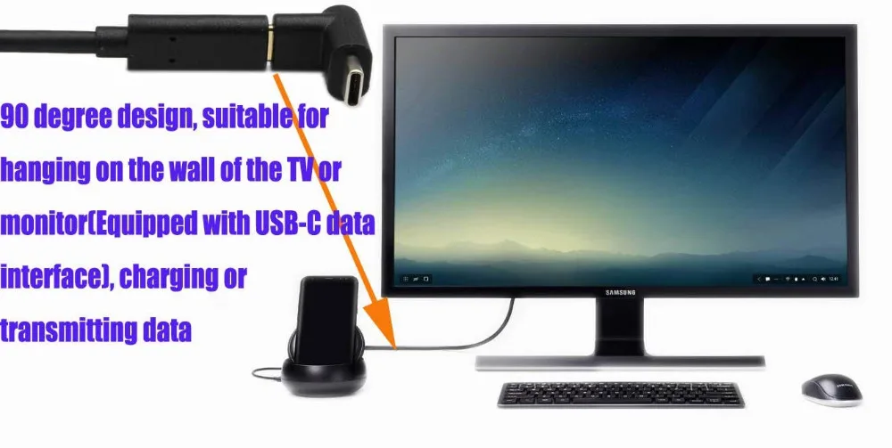2 шт./упаковка адаптер USB Type C штырь-гнездо | Электроника