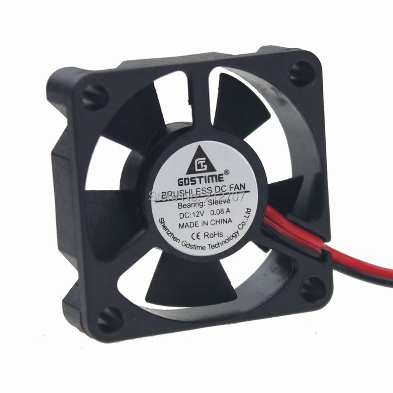 5 шт. Gdstime 35 мм DC 12 В XH2.54-2Pin 35x35x10 Бесщеточный Охлаждающий вентилятор | Компьютеры и