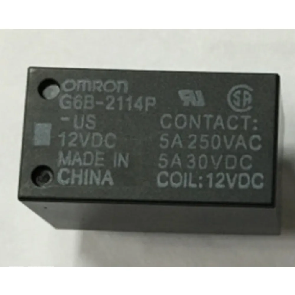 

wholesale 10pcs/lot relay G6B-2114P-US 12VDC