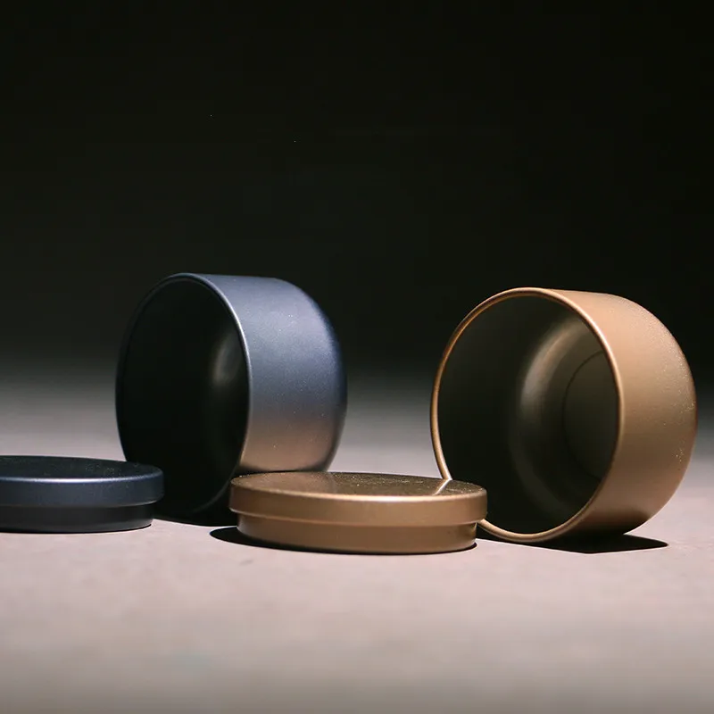 6 шт./лот мини металлическая коробка портативные чайные банки японский стиль для