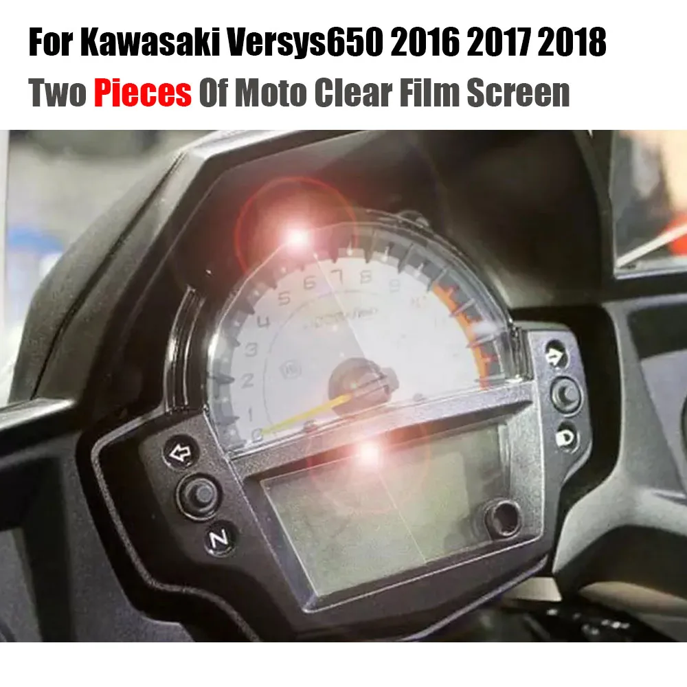 

Cluster Scratch Protection Film Screen Protector TPU For Kawasaki Versys 650 Versys650 2016 2017 2018
