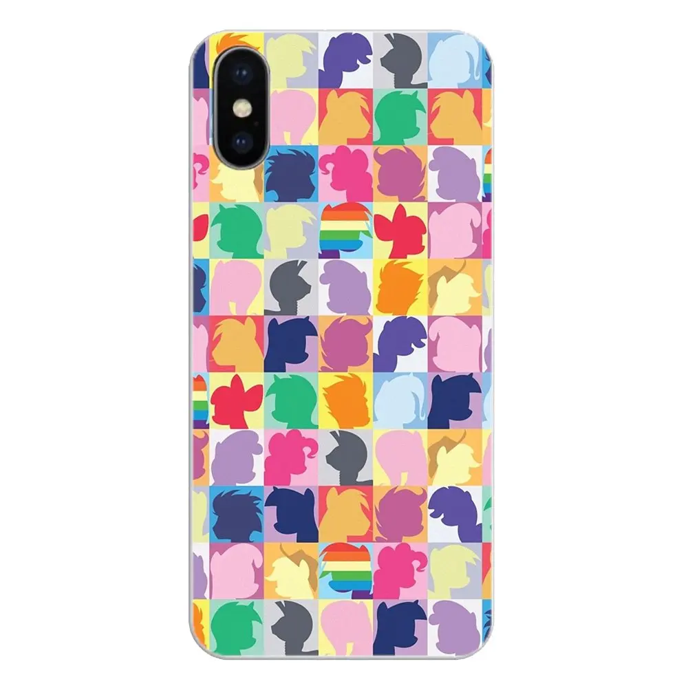 Soft Case Covers cartoon cute my little pony For Huawei P Smart Y6 P8 P9 P10 Plus Nova P20 Lite Pro Mini 2017 SLA-L02 SLA-L22 2i |