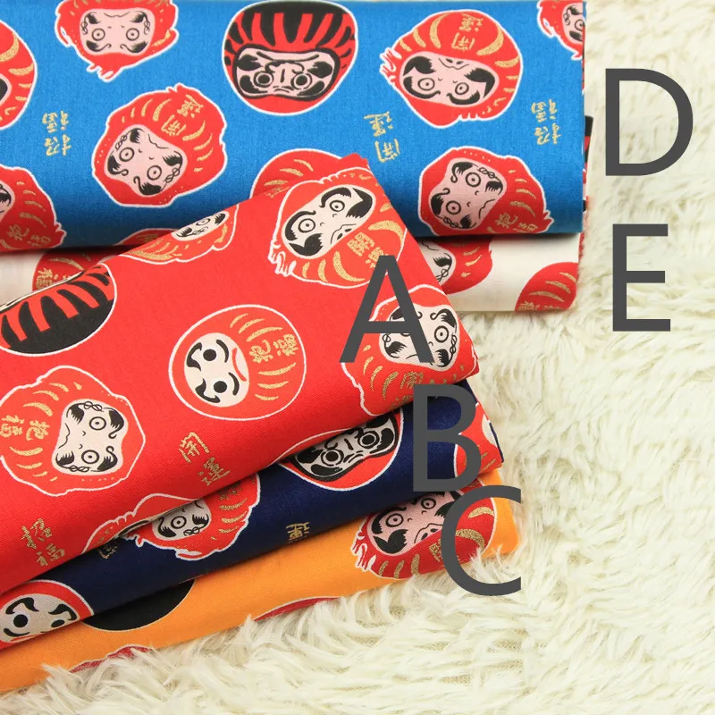 Оригинальный дизайн 5 цветов золотой металлик японский буддизм кукла Дарума