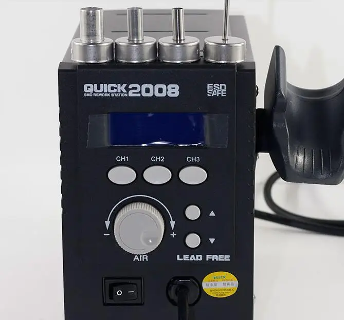 ESD leadfree цифровая сварочная станция для горячих точек QUICK 2008 паяльная