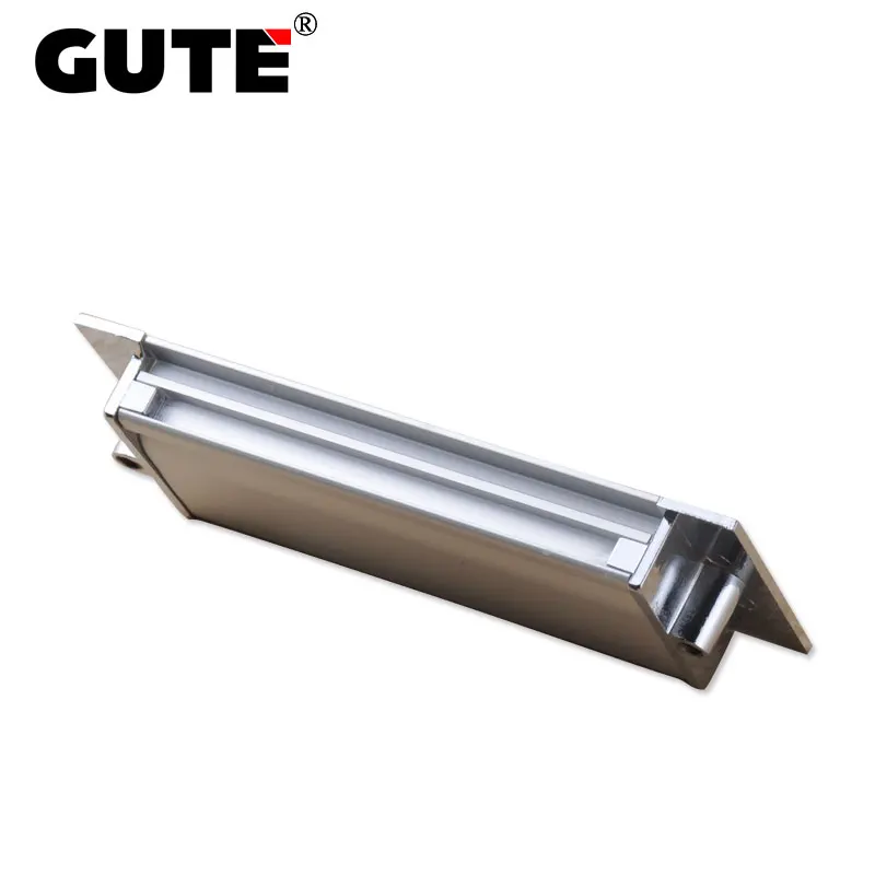 GUTE 1 шт. яркая хромированная Скрытая ручка для комода из алюминиевого сплава