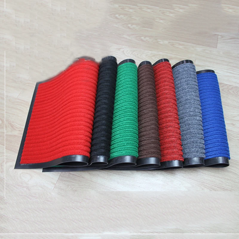 1 шт. нескользящий кухонный Коврик для прихожей из ПВХ сверхмощный барьер просто