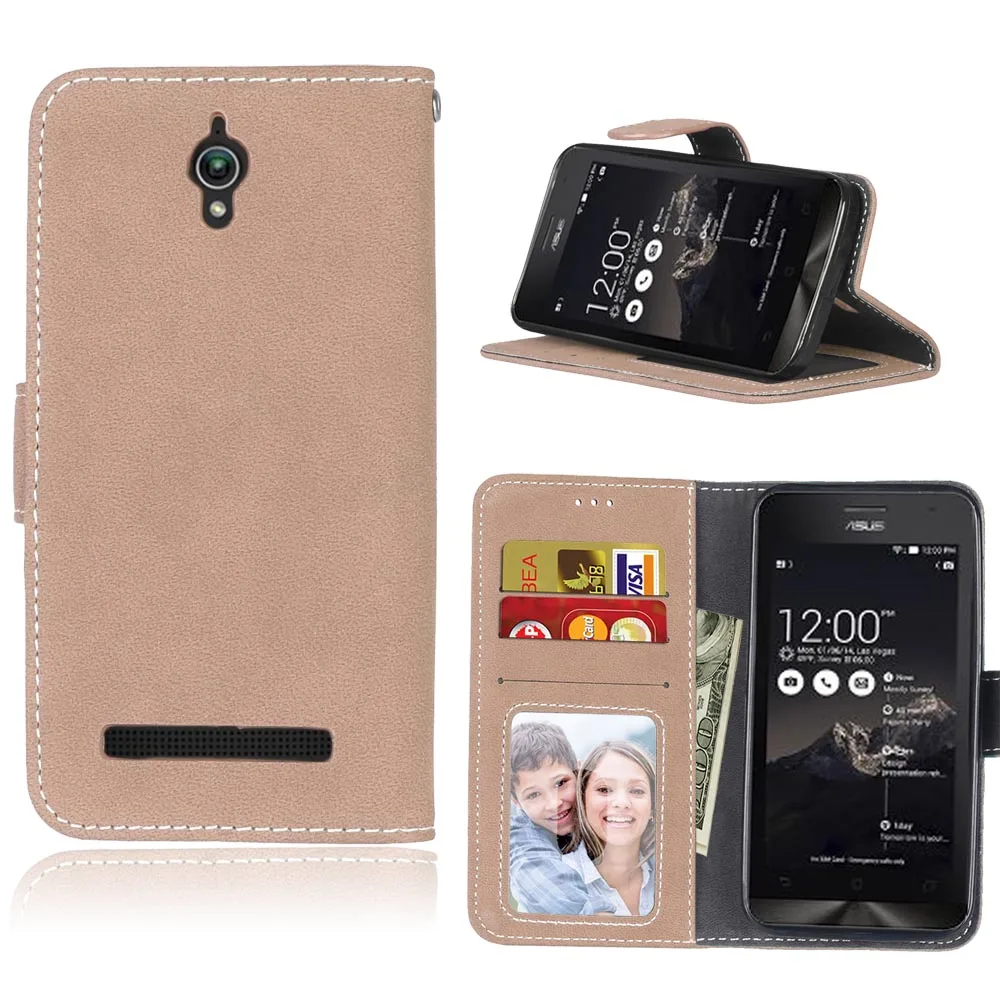 Чехол для ASUS ZenFone C ZC451CG Z007, 4,5 дюйма, чехол для Zenfone C+, бесплатный подарок, флип-чехол-кошелек, сумка для Asus ZenFone C ZC451CG