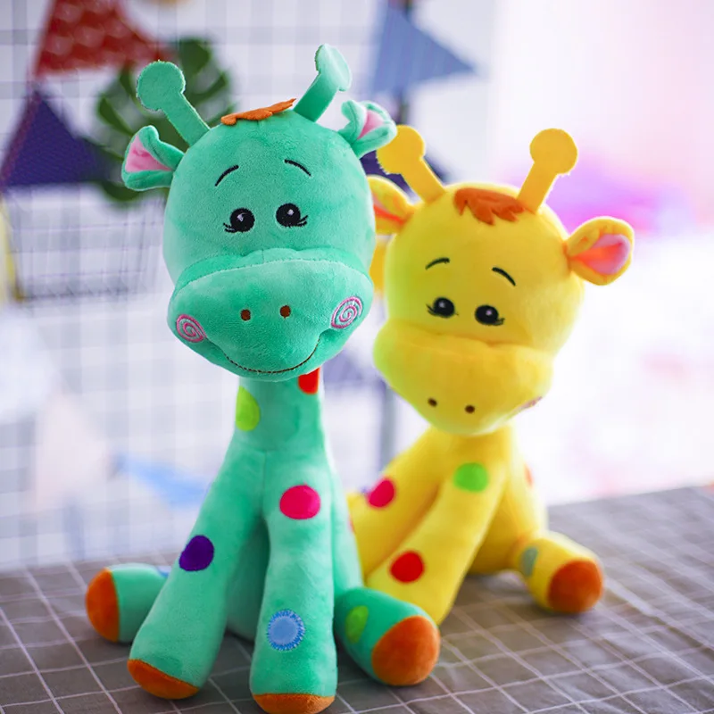 40 см Kawaii Плюшевые Жираф мягкие игрушки животные куклы для детей рождественские подарки на день рождения