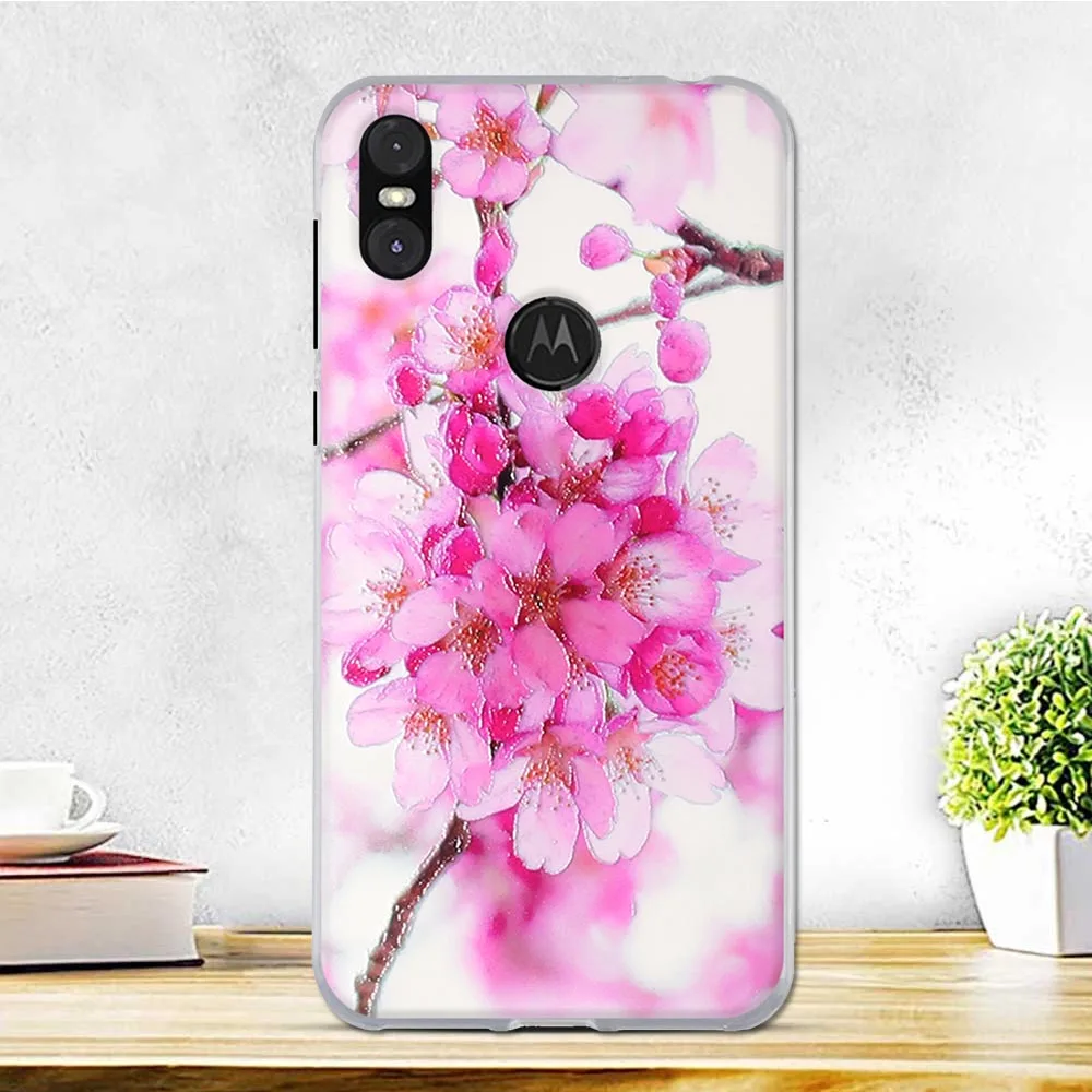 1 Чехол для Motorola One, силиконовый мягкий ТПУ чехол для мобильного телефона, милый бампер, черный чехол для Fundas Moto P30 Play, чехол для телефона - Цвет: 1