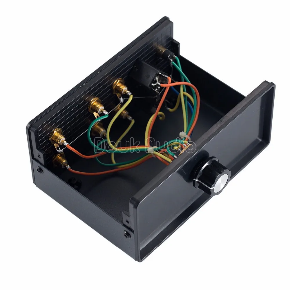 Nobsound мини Пассивный предусилитель DIY стерео аудио кабель сплиттер 6-в-1-2*3,5 мм/6,35 мм/усилитель RCA