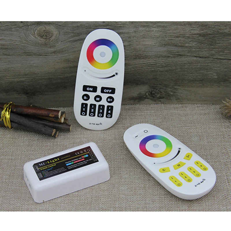 Milight DC12V или DC24V RGB 3 канала 18A 2 4G Wifi RF передача технологии 4 зоны Светодиодные полосы