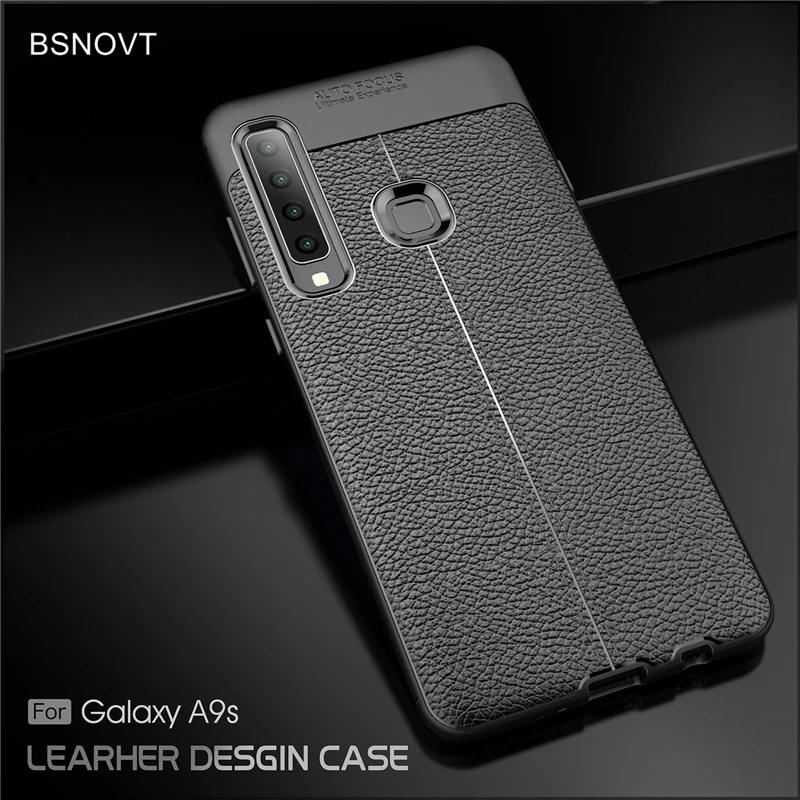 Чехол для Samsung Galaxy A9 2018 Мягкий Силиконовый противоударный чехол M30S A8 A50 A70|Бамперы|