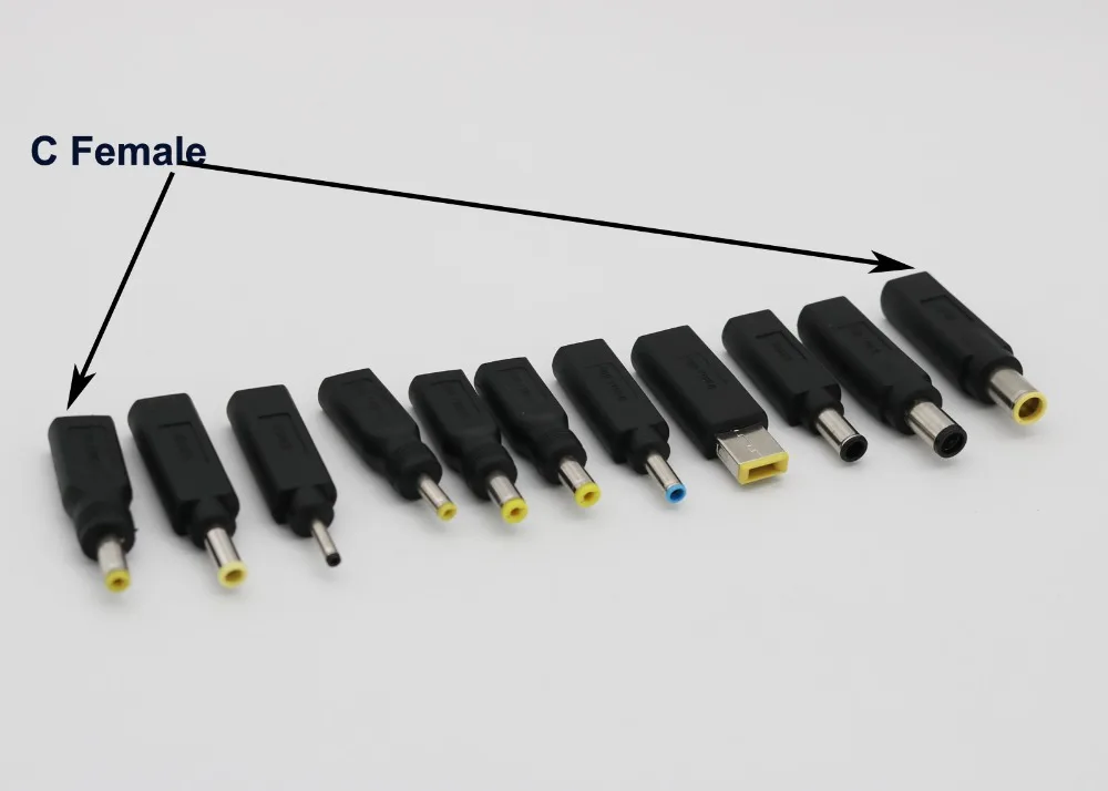 USB 3 1 с разъемом Мама для питания постоянного тока 4 0 8 х1 7 мм/5 5 х2 мм/7 Х5 мм разъем