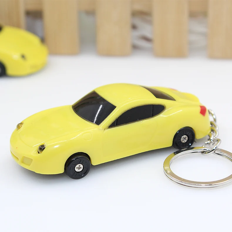 СВЕТОДИОДНЫЙ брелок для спортивного автомобиля со звуком, классный светодиодный брелок, детский подарок, светодиодный брелок для ключей, игрушечные фонарики, брелок для автомобиля