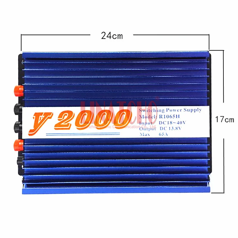 Y2000 Vehicle Car Switching Power Supply, Input DC18-40V Output 13.8V MAX 65A