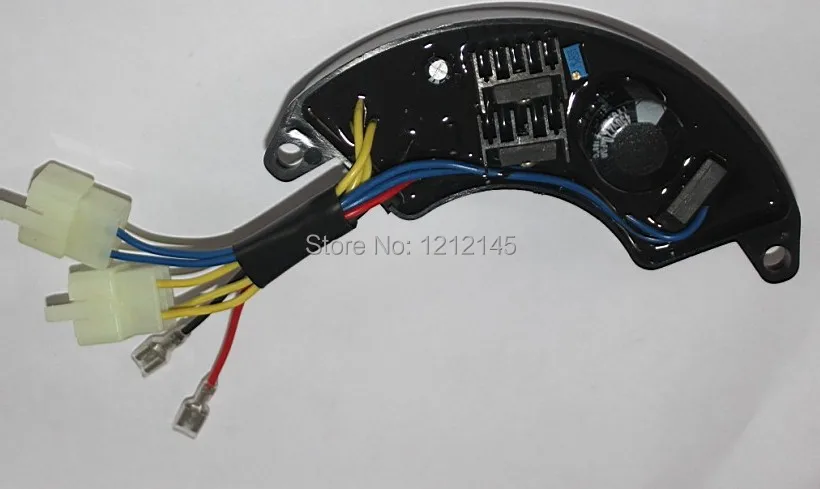 188F GX390 7 проводов 5 кВт трехфазный генератор AVR запчасти аксессуар автоматический
