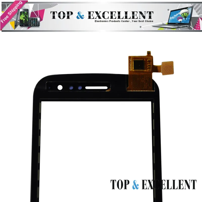 Free Shipping For Capacitive Touch Glass Panel Screen Digitizer Wiko Cink Slim Smart Phone Out Black Color | Мобильные телефоны и