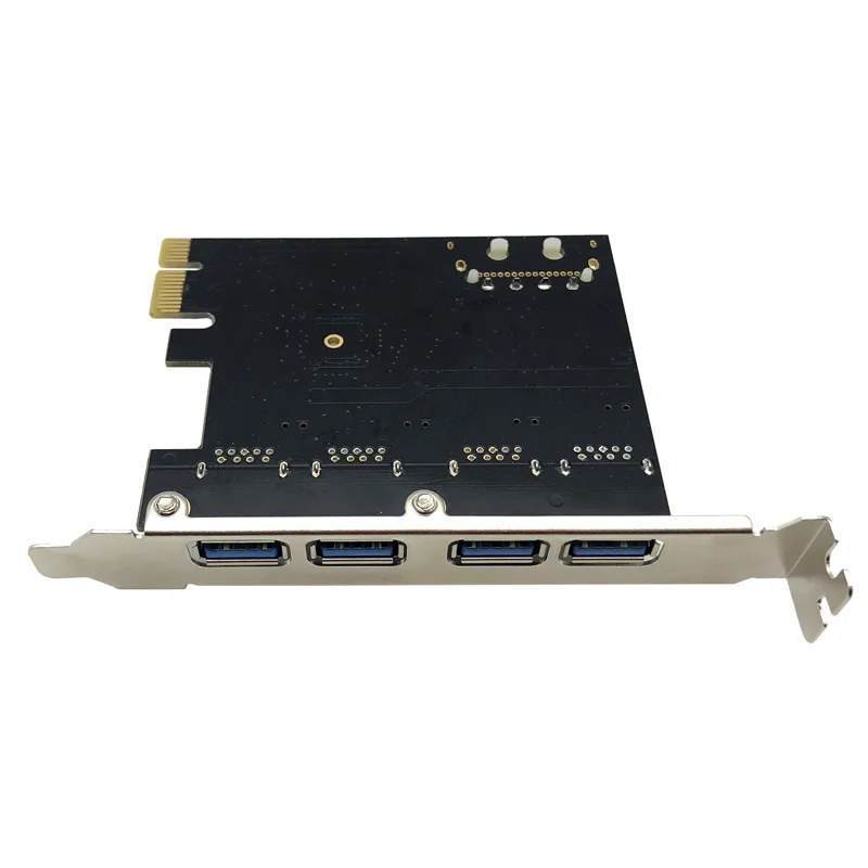 U3V PCI Express Post Card E USB 3 0 адаптер карта 4 порта 5 Гбит/с PCIE расширения добавить на карту