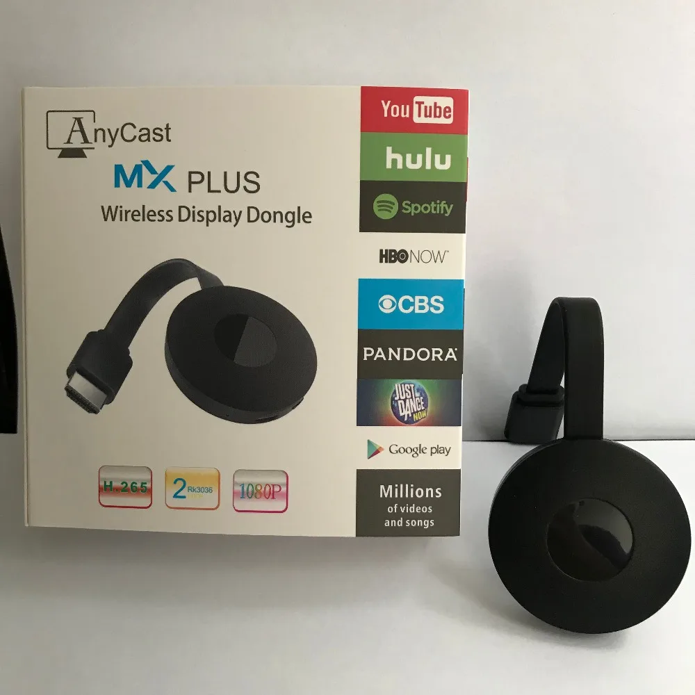 Новая упаковка Высокое качество wifi дисплей HD ТВ ключ Wecast E8 палка Miracast Airplay DLNA