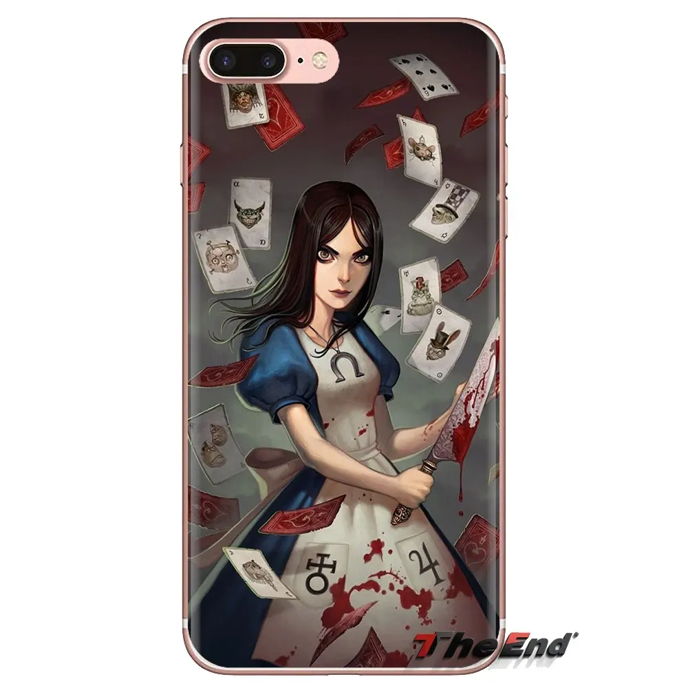 For Huawei G7 G8 P7 P8 P9 P10 P20 P30 Lite Mini Pro P Smart Plus 2017 2018 2019 Soft Covers video games alice american mcgee Art |