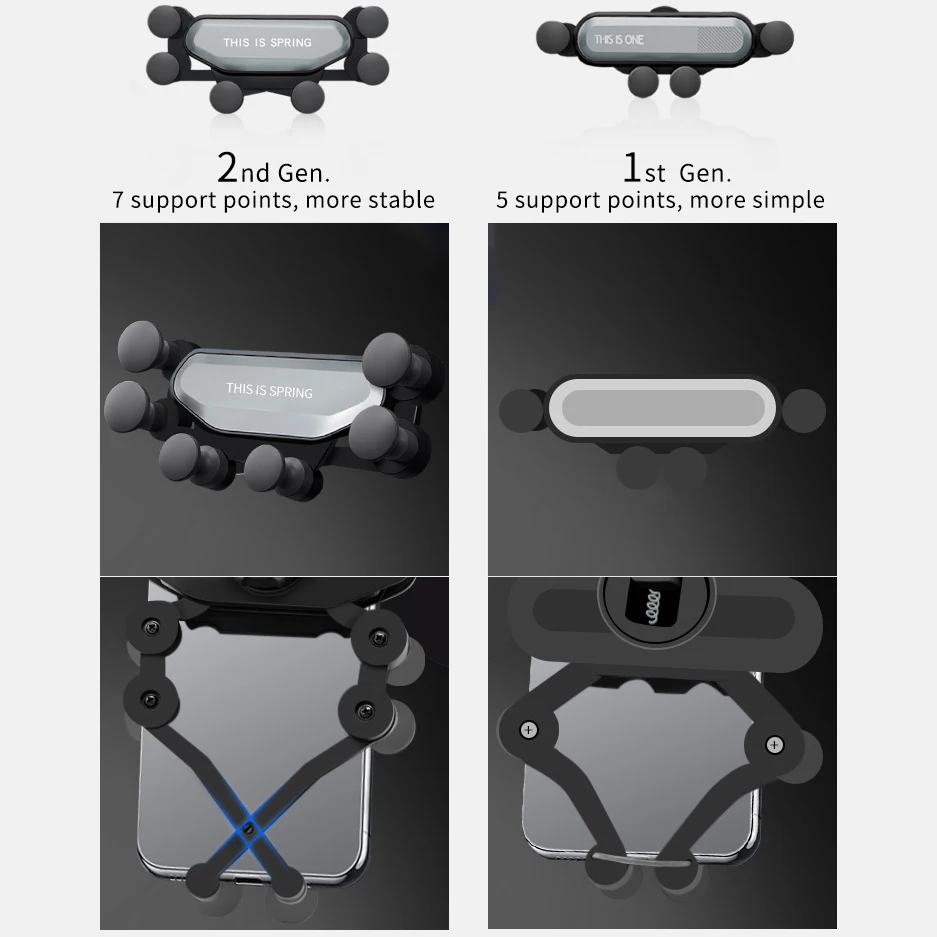 Syrinx держатель для телефона 2019 Новое поступление Автомобильный Air Vent крепление