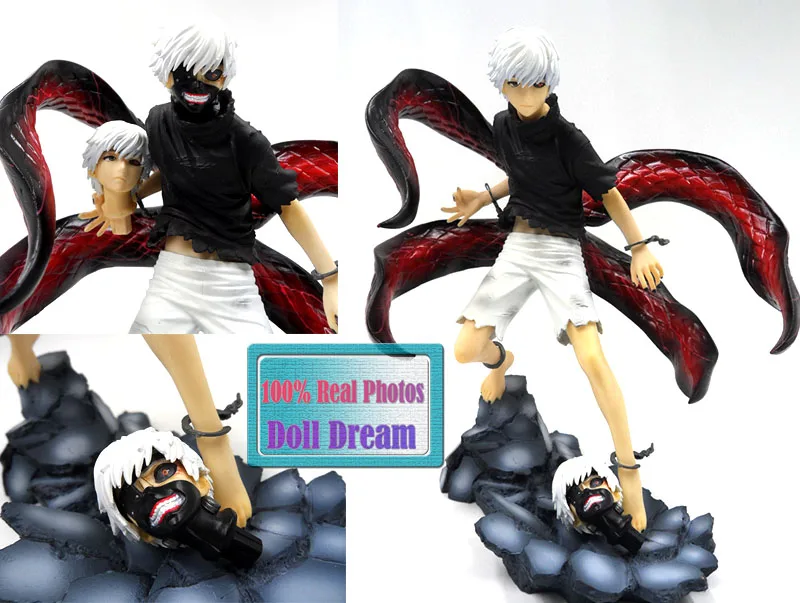 220 мм короткая футболка с героями из японского аниме Tokyo Ghoul рисунок для косплея