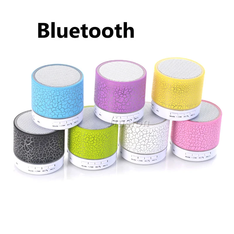A9 Мини Bluetooth портативный динамик беспроводной умный громкий светодиодный