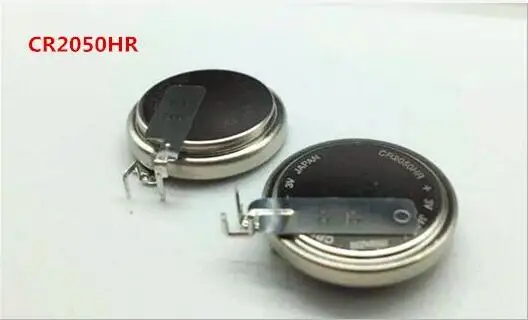 

NEW CR2050HR CR2050 3v high-temperature lithium manganese dioxide battery Li-ion button battery with leg feet