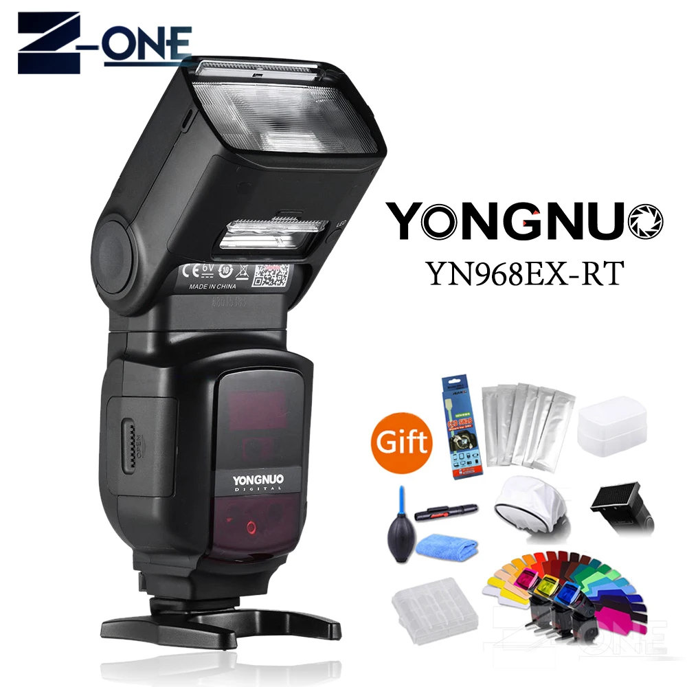 YONGNUO YN968EX RT Вспышка Speedlite Высокоскоростная синхронизация TTL Беспроводная со