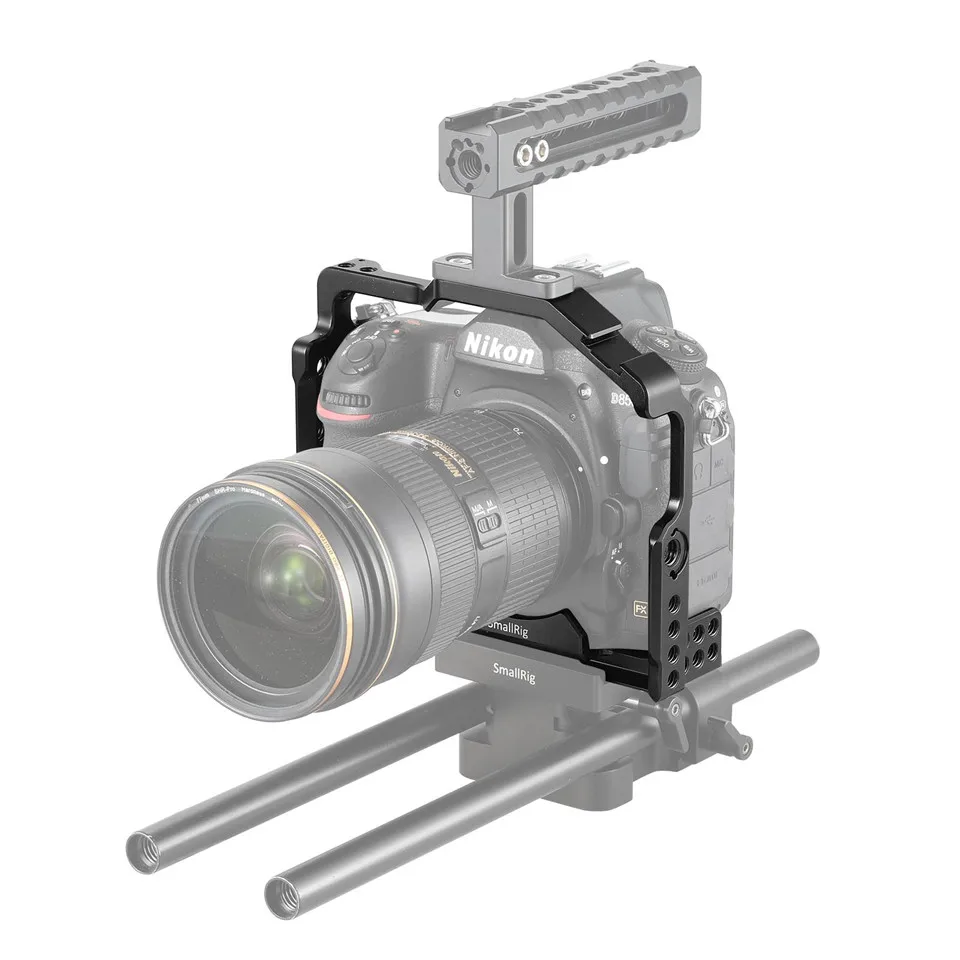 SmallRig для Nikon D850 облегающая клетка со встроенной пластиной Arca Swiss и НАТО Rail